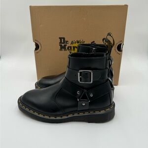 NWT Doc Dr Martens Jaimes Leather Harness Chelsea Boot